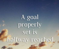 A goal 
