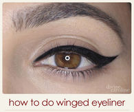 DIY Winged Eyeliner