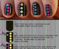 Polka Dot Nail Tutorial