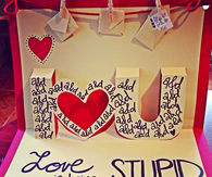 Love is being stupid together