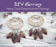 DIY Dream Catcher Earrings