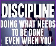 Discipline 