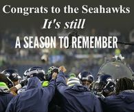 Congratulations Seattle Seahawks