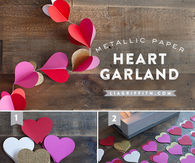 DIY Heart Garland