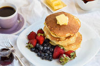 How to make coconut cream pancakes