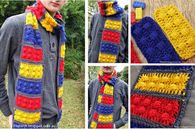 Create a lego scarf