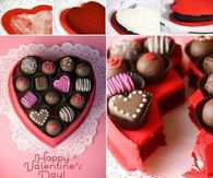How to make a valentines day gift box cake
