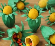 How to make ear of corn pinata cookies