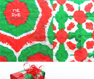 DIY Tie Dye Gift Wrap