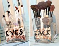 Makeup Brush Organizing