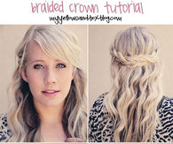 DIY Braided Crown Braid