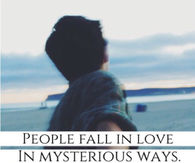 People fall in love