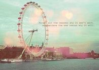 Forget the reasons