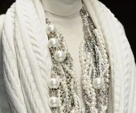 Beautiful Pearl & Silver Chain Necklace