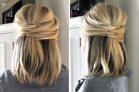 Elegant Half Up Hairstyle
