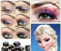 DIY Frozen Eye Makeup