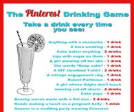 The Pinterest Drinking Game - Take a drink every time you see...