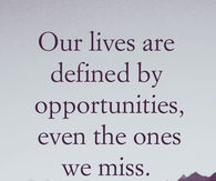 Our lives 