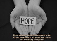 Hope quote on background free download