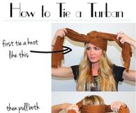 How to tie a turban