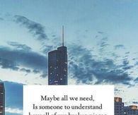 Maybe we all need