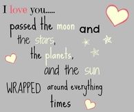 How much I love you