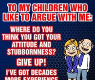 To my children
