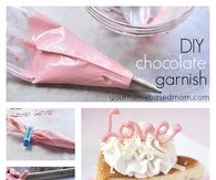 DIY Chocolate Garnish