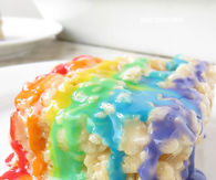 Rainbow Rice Krispie Treats