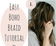 Easy Boho Braid Tutorial