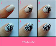 Zebra Nails Tutorial
