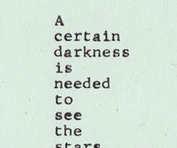 A certain darkness
