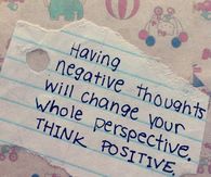 think positive