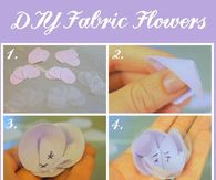 DIY Fabric Flowers