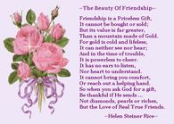 The Beauty of Friendship