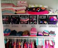 Nursery Closet Organization