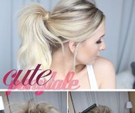 DIY Cute Ponytail
