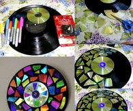 DIY Vinyl Clock