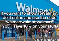 Walmart Coupon Hack
