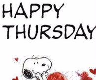 Happy Thursday