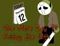 Tomorrow is Friday the 13th