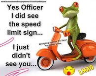 Yes officer