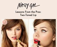 DIY Two Toned Lips