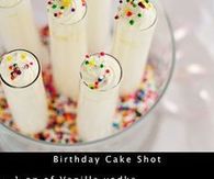 Birthday Cake Shots