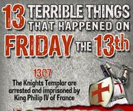 13 terrible things that happened on Friday the 13th