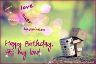 Happy Birthday my love