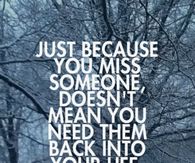 part of moving on