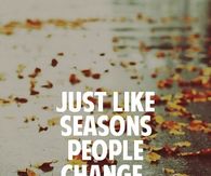 People change