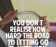 the road to letting go