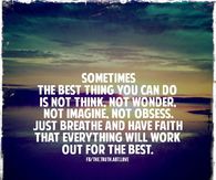 have faith